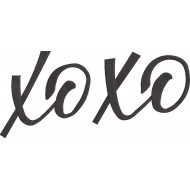 XOXO Embroidery Design