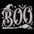 Boo Word Art