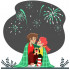 Couple Love Vector Only