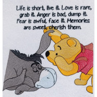 Life Is Short Pooh Quote