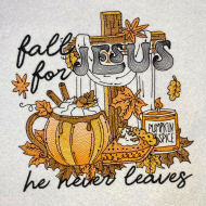 Fall For Jesus Autumn Quote