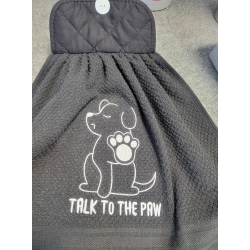Talk To The Paw Funny Dog