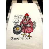 My Cooking Is Awesome Funny Chicken Quote