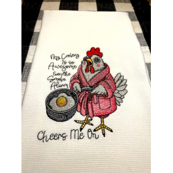 My Cooking Is Awesome Funny Chicken Quote