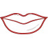 Lip Applique Embroidery Design