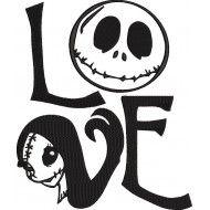 Love Embroidery Design 