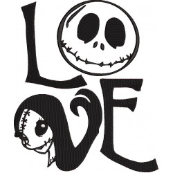 Love Embroidery Design 