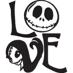 Love Embroidery Design 
