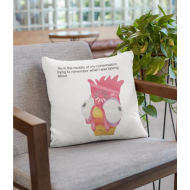 Crazy Chicken Funny Saying 