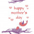 Mother Day Illustration Vector Only