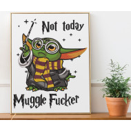 Not Today Muggle Fucker