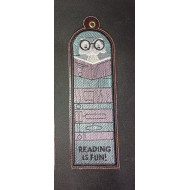 Reading Is Fun Owl keyfob