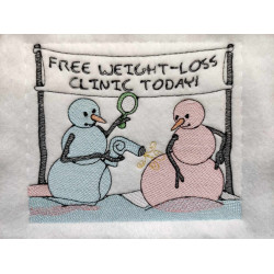 Free Weight Loss Funny Snowmen