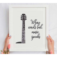 Where Words Fail Music Speaks