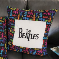 The Beatles Word Art Digital Embroidery Design - PES DST JEF