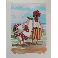 Cute Chicken Couple