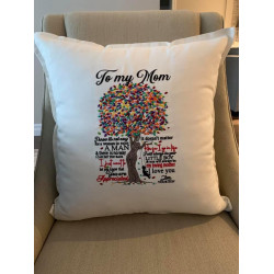 To My Mom Embroidery