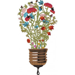 Floral Bulb Pattern