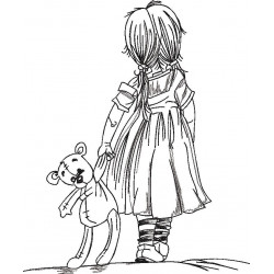 Girl & Doll