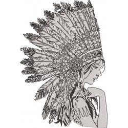Native Women With Headdress