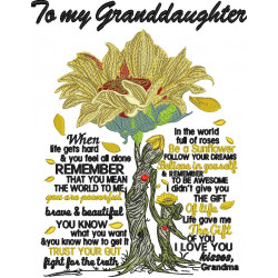 Grandma Granddaughter Poem