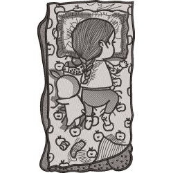 Free Fall Sleeping Baby