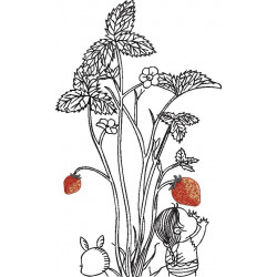 Strawberry Flower