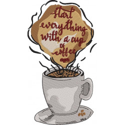 Start Everything With A Cup Of Coffee