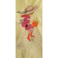 Girl On Cycle