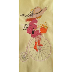 Girl On Cycle