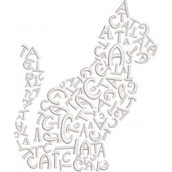 Cat Word Art