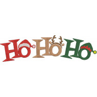 Hoho Christmas Embroidery