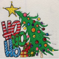 Ho Ho Ho Christmas Tree