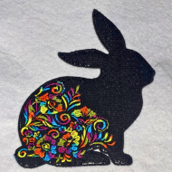 Rabbit Silhouette Design