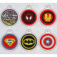 Super Heroes Key Fob Pack