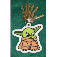Galactic Baby Key Fob