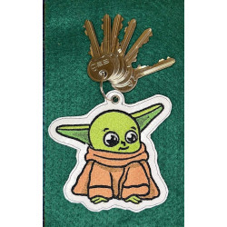 Galactic Baby Key Fob