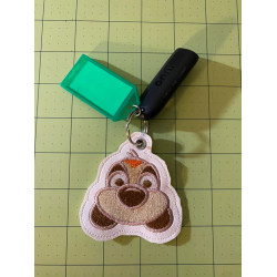 Monkey Face Key Fob