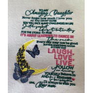 To My Amazing Daughter