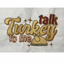 Talk Turkey To Me Thanksgiving Design