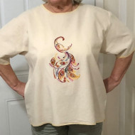 Floral Peacock