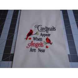 Cardinals Appear Near Angels