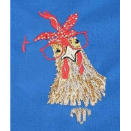 Rooster With Glasses