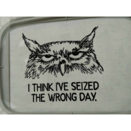 Seized the Wrong Day Grumpy Owl 