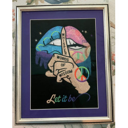 Let It Be Song Peace Design
