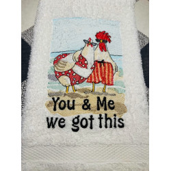 Cute Chicken Couple