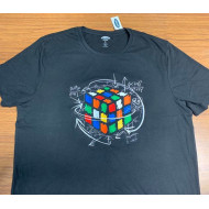 Rubik Cube with Black Base