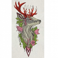 Artistic Native Deer