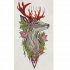 Artistic Native Deer