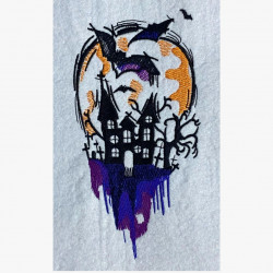Castle Halloween Art